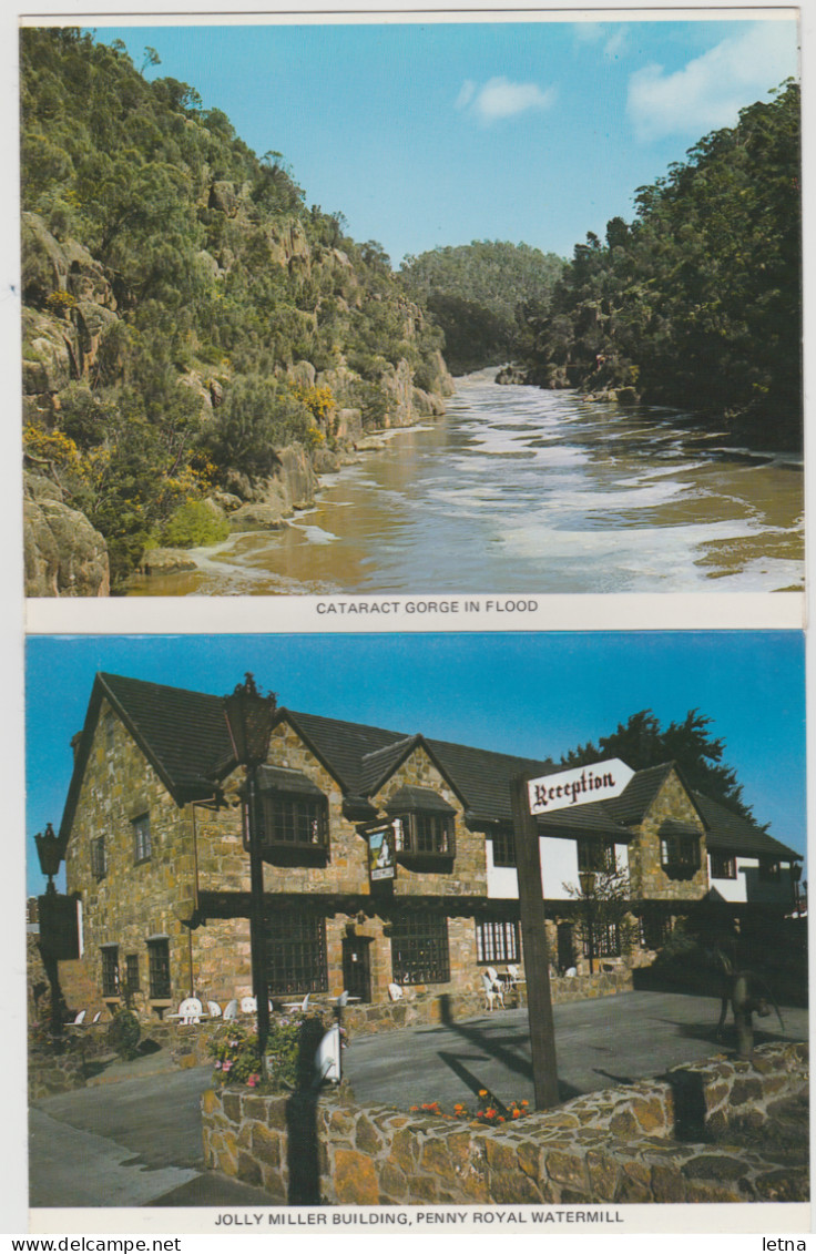 Australia TASMANIA TAS View Letter LAUNCESTON Nucolorvue Postcard Scenes C1980s - Lauceston