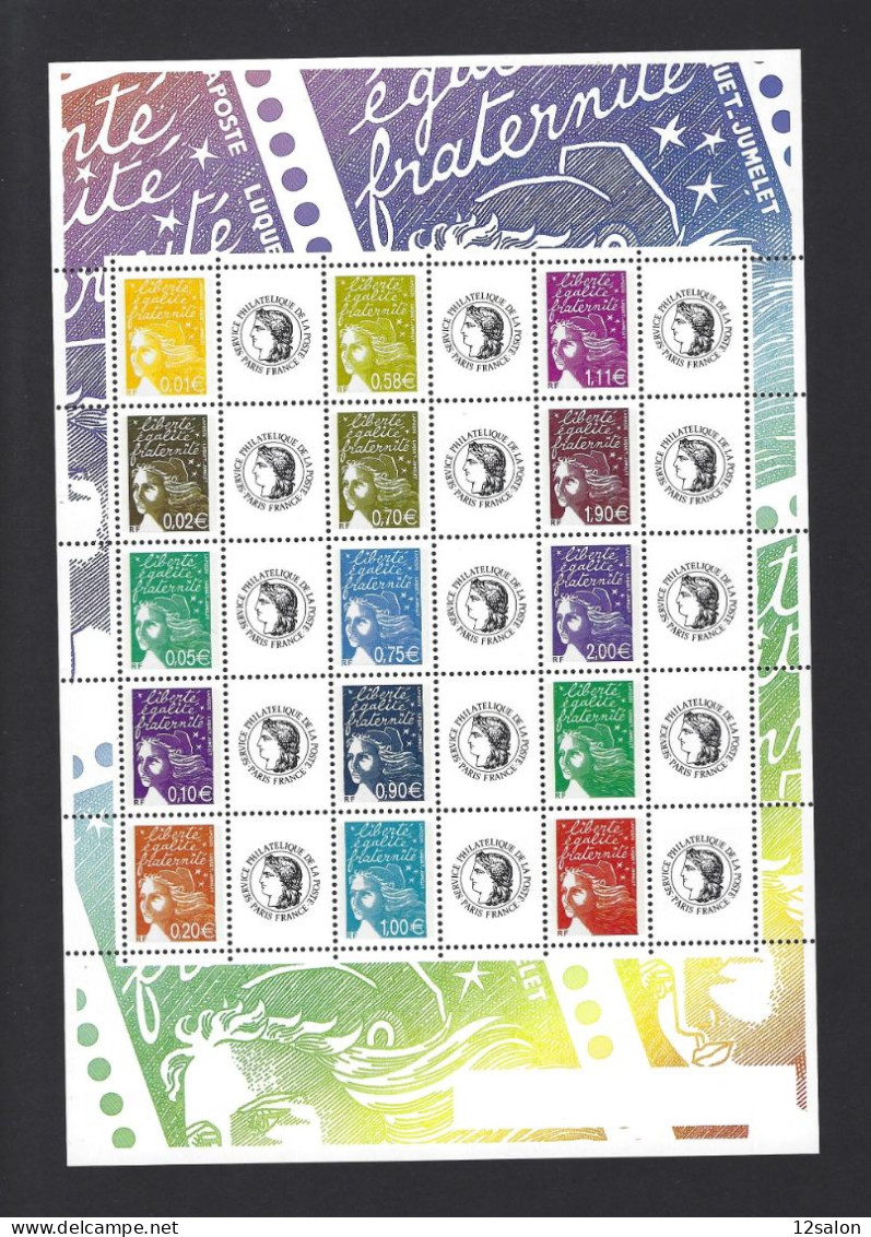 FRANCE FEUILLET PERSONNALISES 3688 ** Cote 48 - Unused Stamps