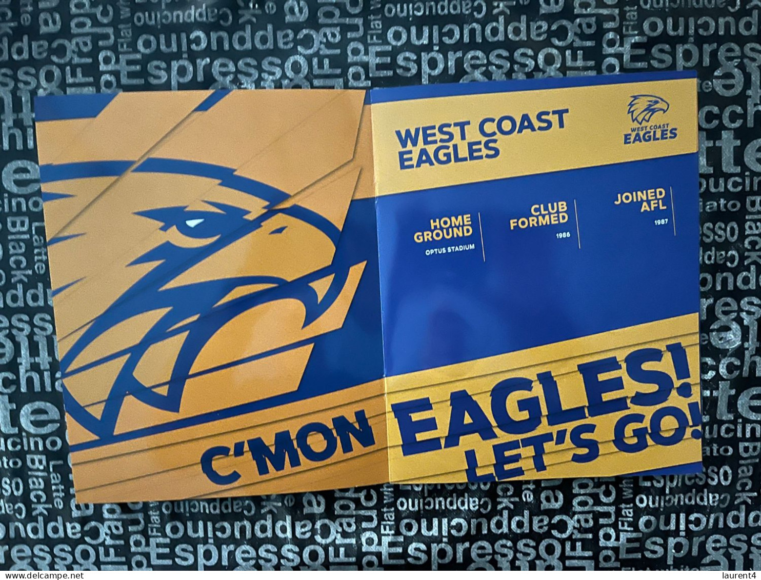 (folder 17-3-2024) Australia Post - Football West Coast Sea Eagles - Presentation Pack (no Mint Stamps) + 1 Cover - Presentation Packs