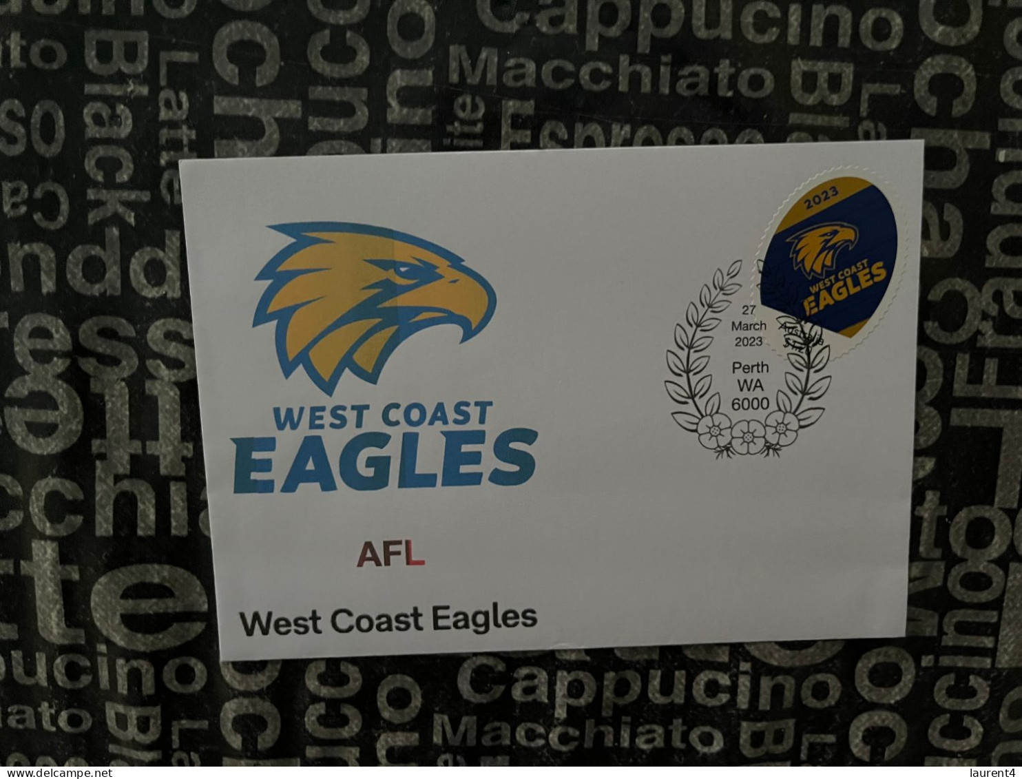 (folder 17-3-2024) Australia Post - Football West Coast Sea Eagles - Presentation Pack (no Mint Stamps) + 1 Cover - Presentation Packs