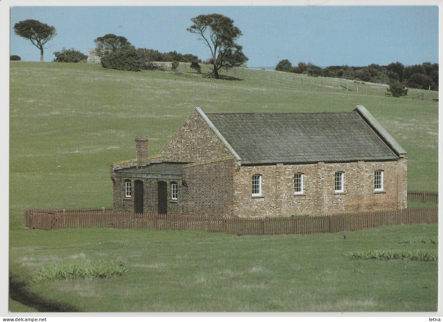 Australia TASMANIA TAS Aboriginal Wybalenna Chapel FLINDERS ISLAND Wise Postcard C1980s - Altri & Non Classificati