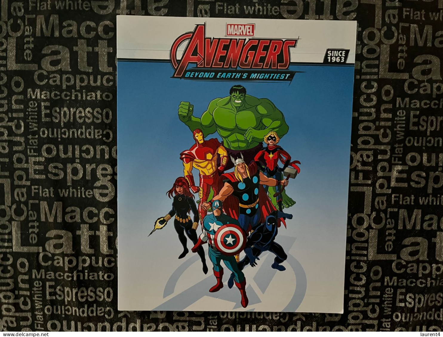 (folder 17-3-2024) Australia Post - Marvel Avengers - Presentation Pack (no Stamps - With Stickers) + 1 Cover - Presentation Packs