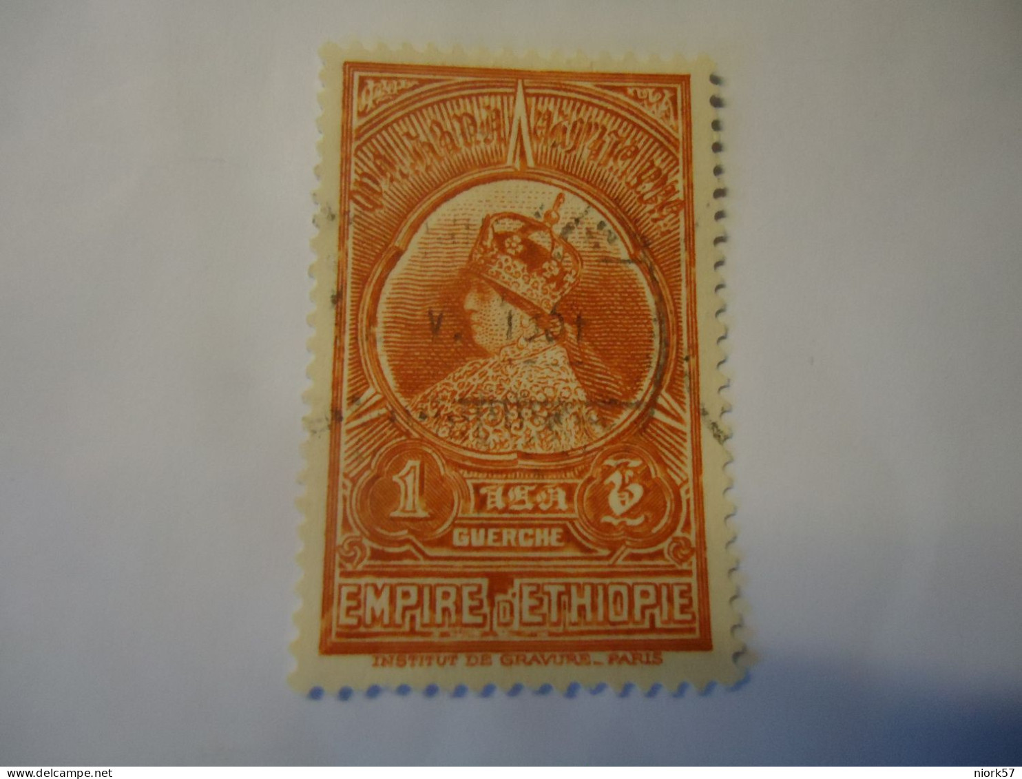 ETHIOPIA  USED  STAMPS  KINGS POSTMARK - Ethiopia