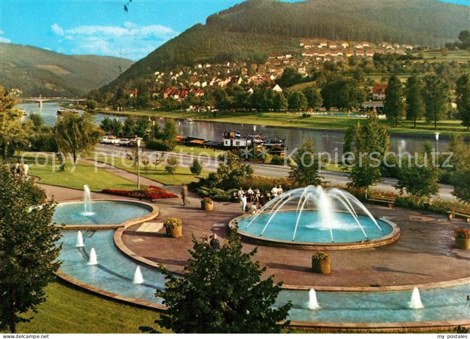 73574433 Eberbach Neckar Wasserspiele Eberbach Neckar - Eberbach