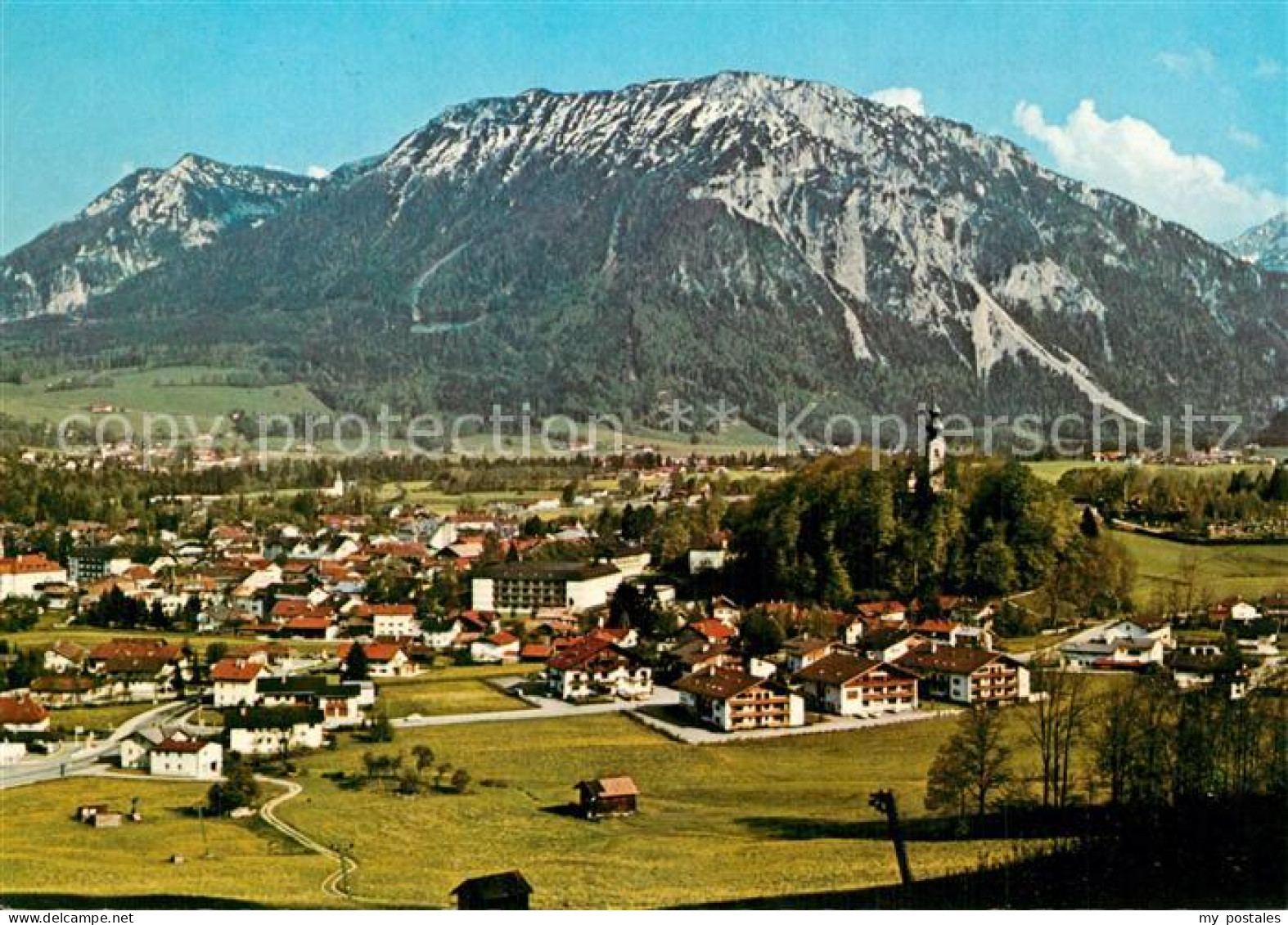 73574419 Ruhpolding Gesamtansicht Mit Rauschberg Chiemgauer Alpen Ruhpolding - Ruhpolding