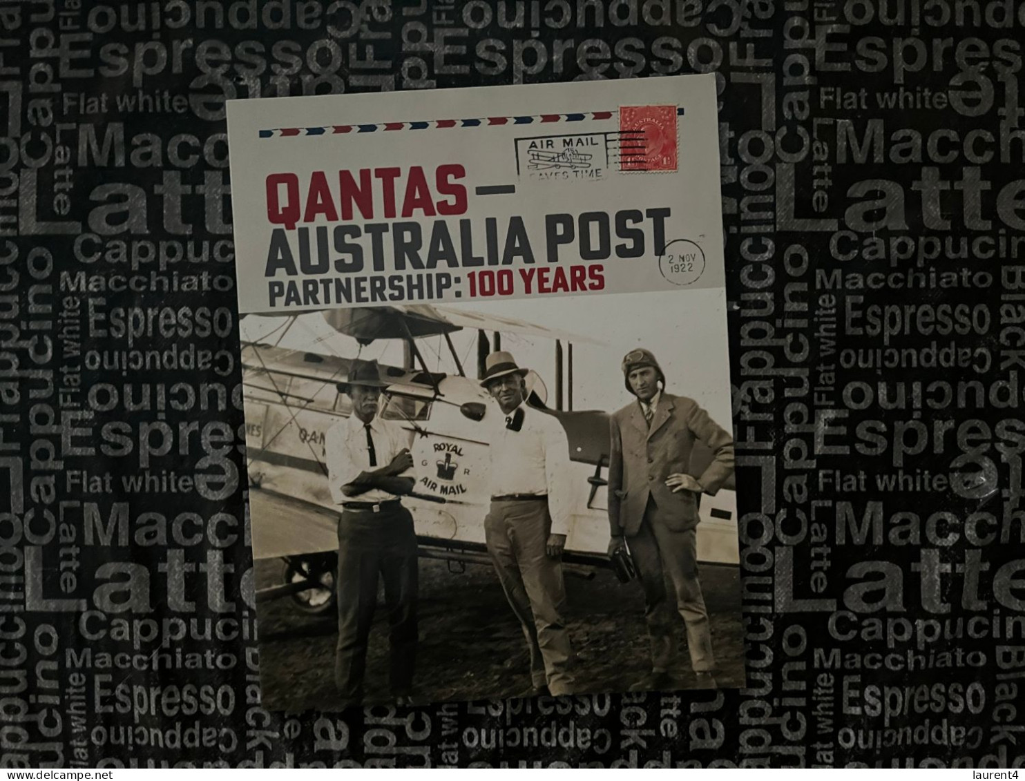 (folder 17-3-2024) Australia Post - QANTAS OZ Post Centenary - Presentation Pack (no Stamps) + 1 Cover - Presentation Packs