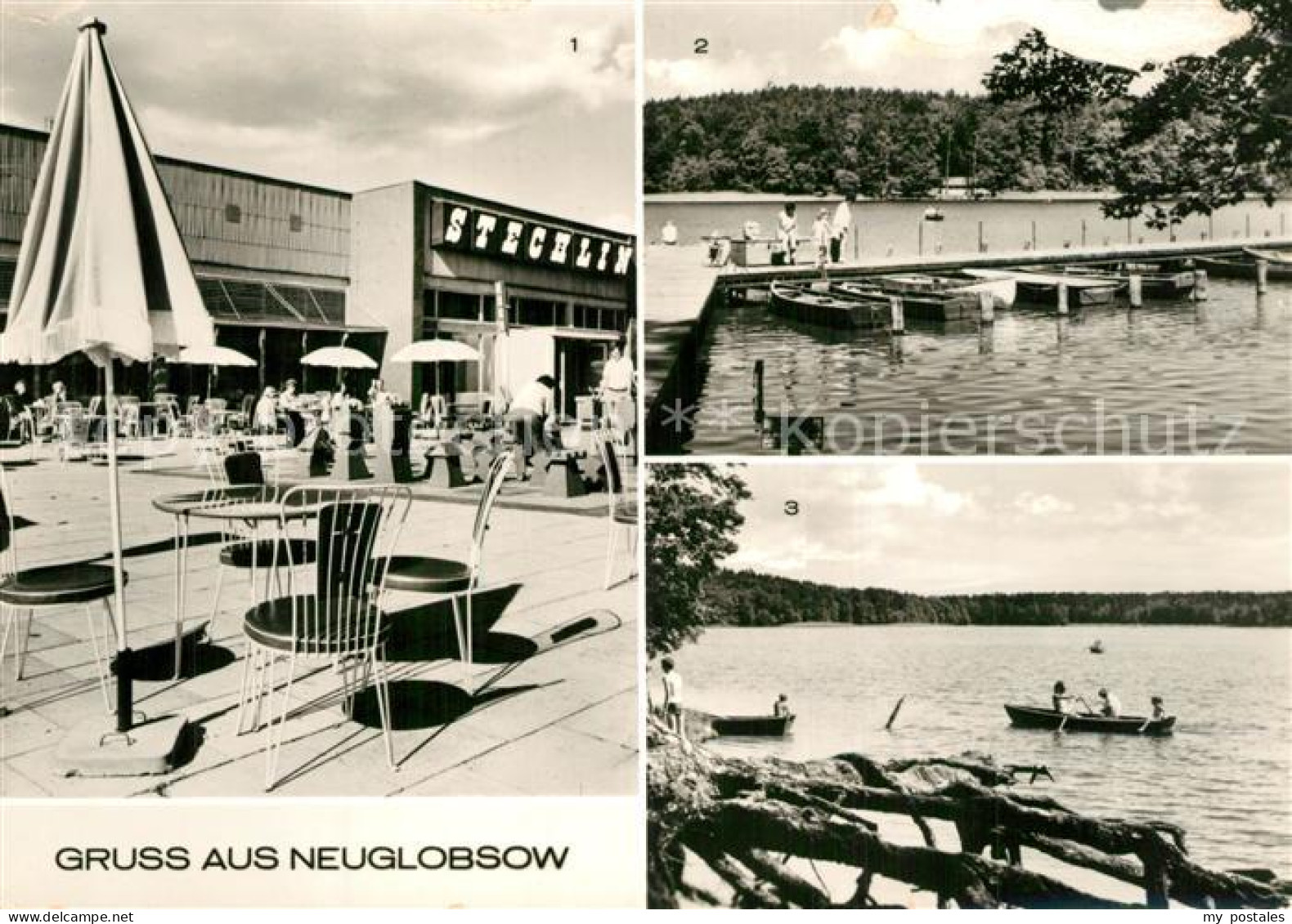 73574288 Neuglobsow FDGB Erholungsheim Stechlin Bootsanlegestelle Stechlinsee Ne - Neuglobsow