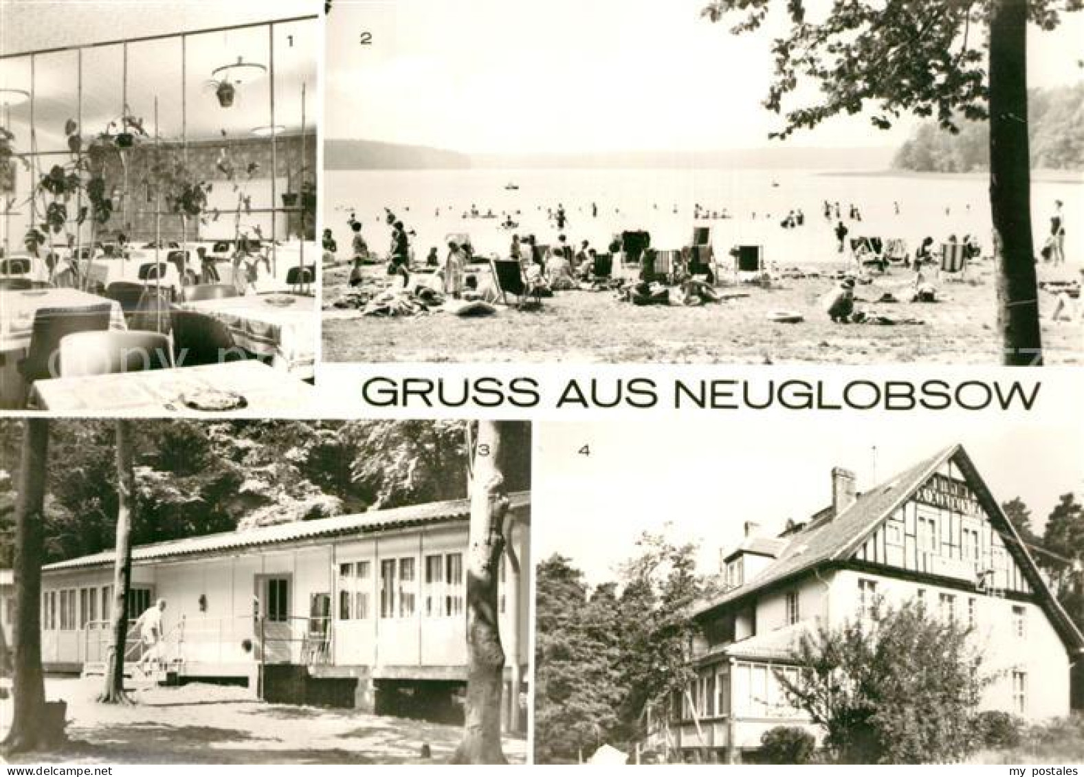 73574284 Neuglobsow FDGB Erholungsheime Stechlinsee Badestrand Ferienheim Neuglo - Neuglobsow