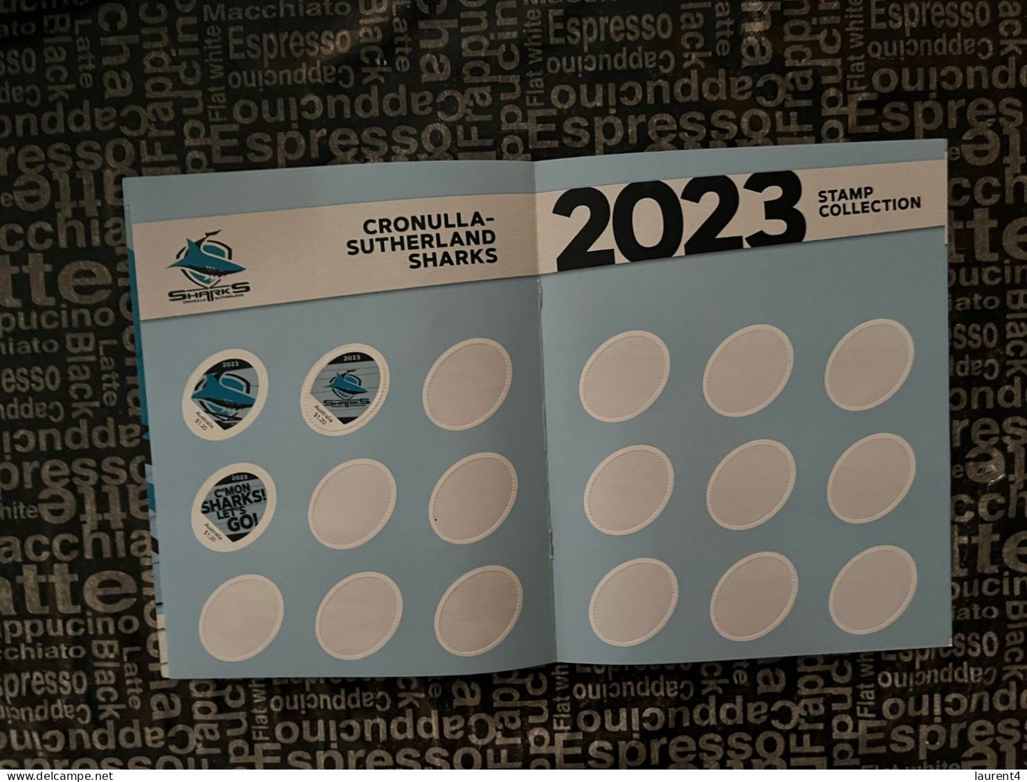 (folder 17-3-2024) Australia Post - Football Cronulla Sharks - Presentation Pack (3 Mint Stamps) + 3 Cover - Presentation Packs