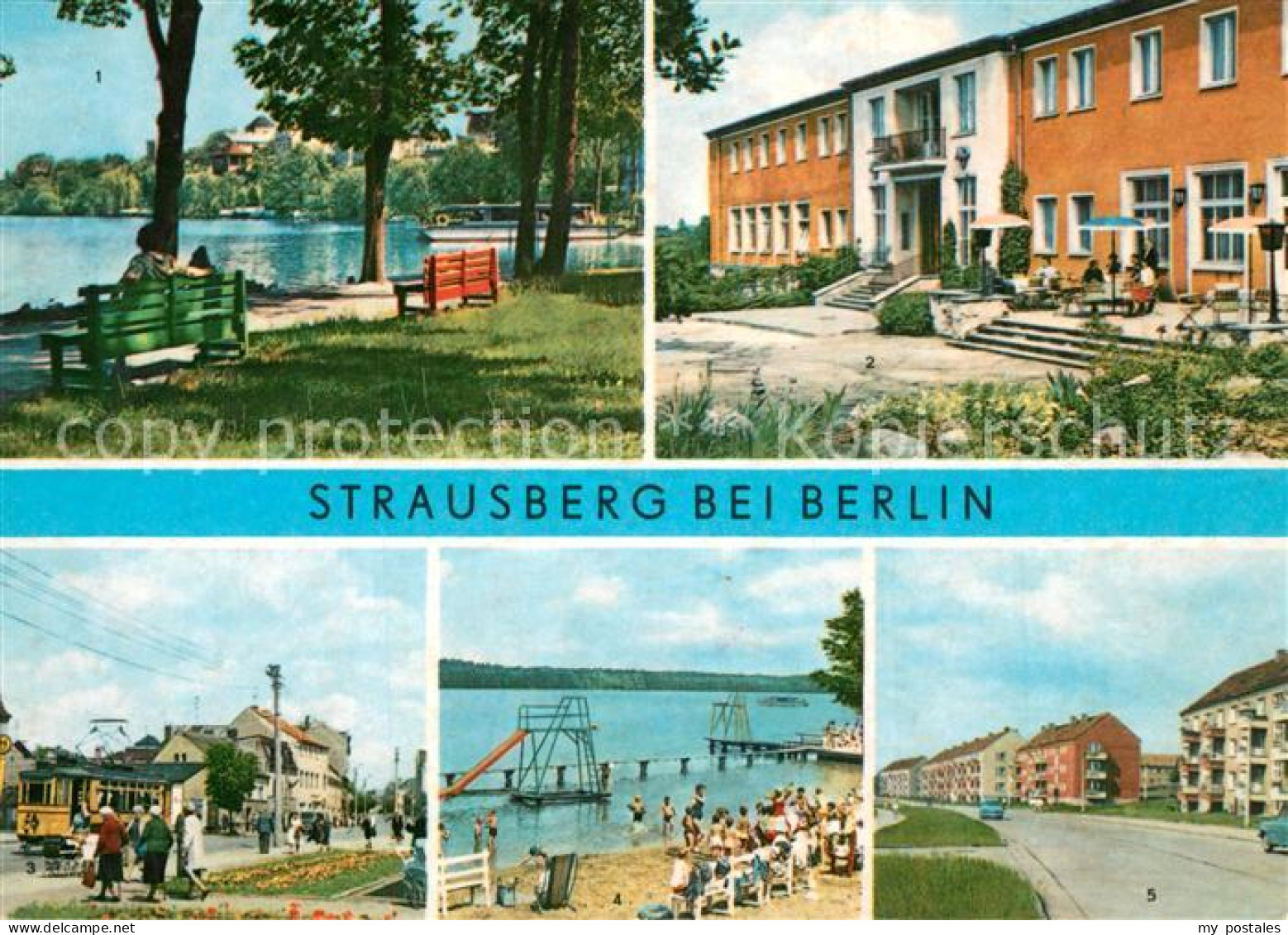 73574159 Strausberg Brandenburg Faehre Strausssee HO Hotel Grosse Strasse Badean - Strausberg