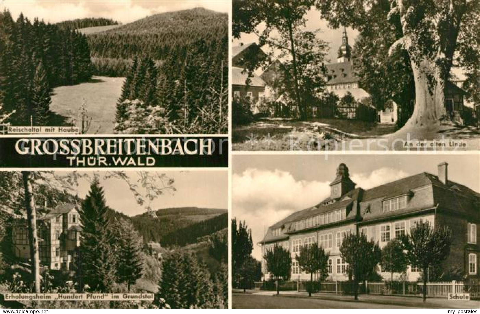 73574050 Grossbreitenbach Thueringen Landschaftspanorama Reischeltal Erholungshe - Nassau