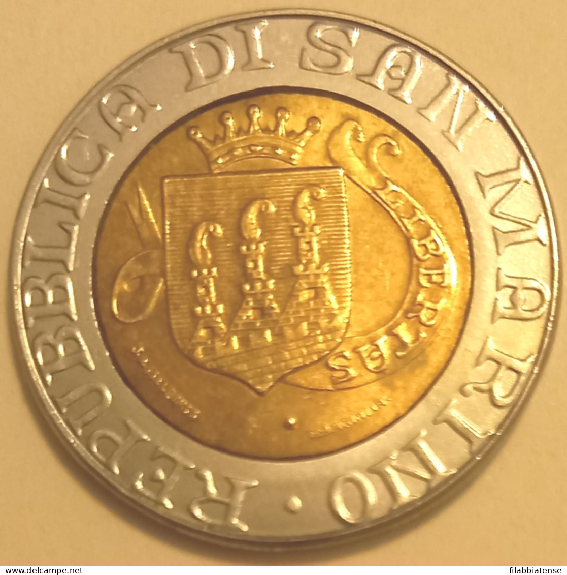 1989 - San Marino 500 Lire   ----- - San Marino