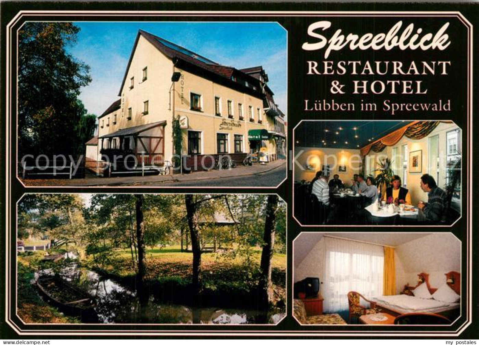 73572156 Luebben Spreewald Restaurant Hotel Spreeblick Fremdenzimmer Natur Luebb - Luebben (Spreewald)