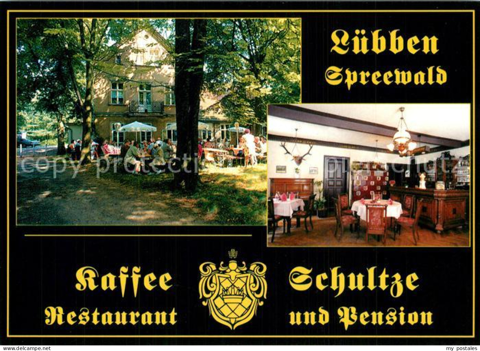73572113 Luebben Spreewald Kaffee Schultze Restaurant Und Pension Luebben Spreew - Lübben (Spreewald)