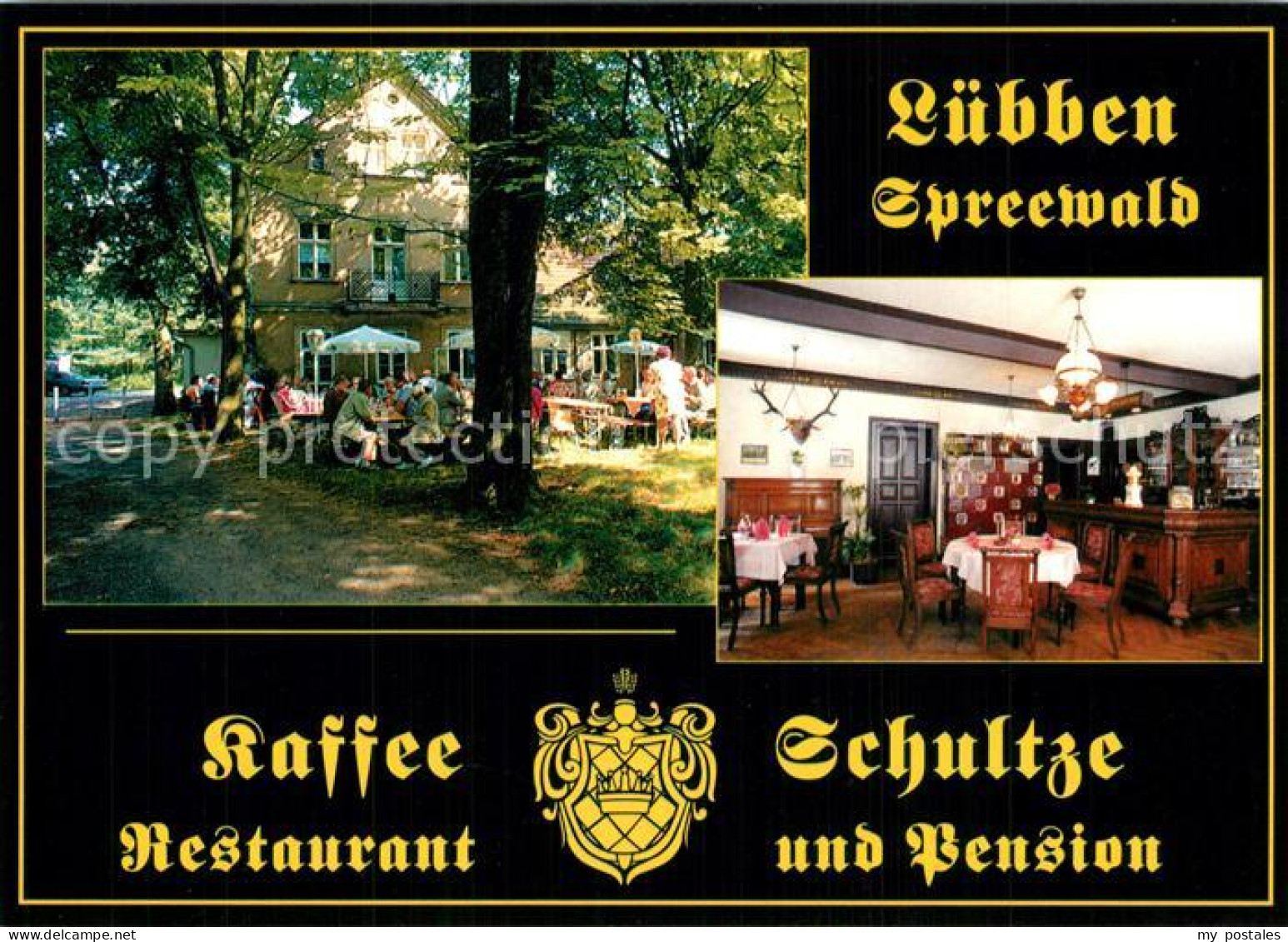 73572113 Luebben Spreewald Kaffee Schultze Restaurant Und Pension Luebben Spreew - Luebben (Spreewald)