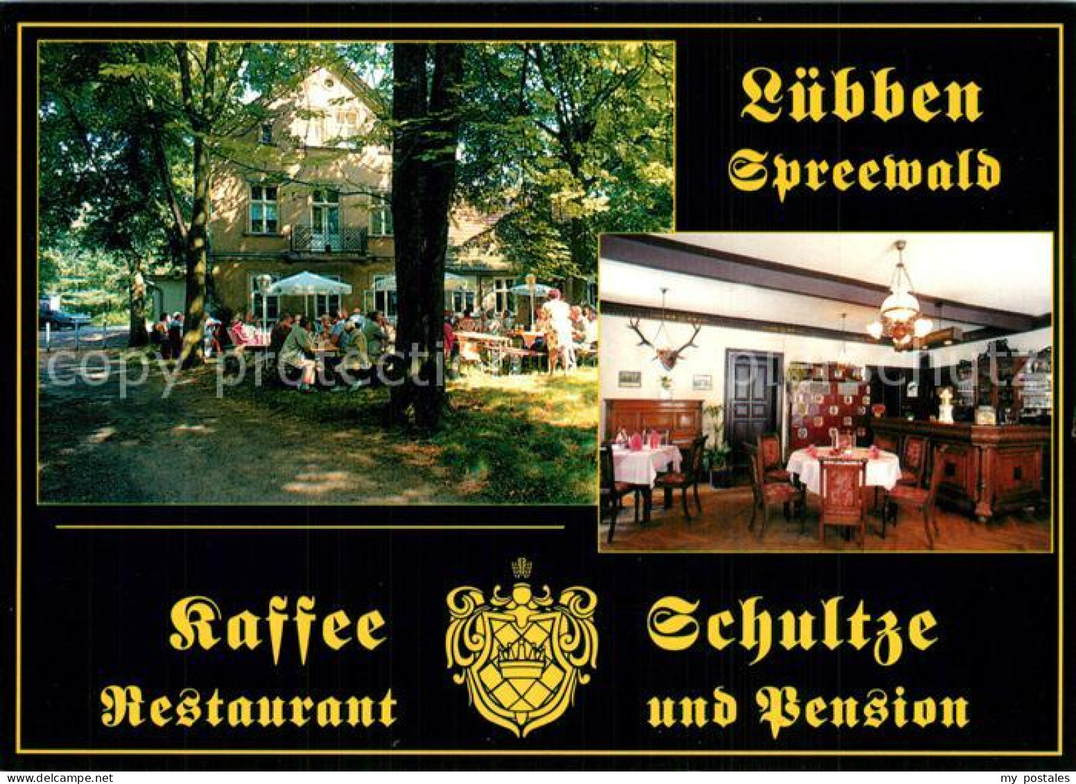 73572103 Luebben Spreewald Kaffee Schultze Restaurant Und Pension Luebben Spreew - Luebben (Spreewald)