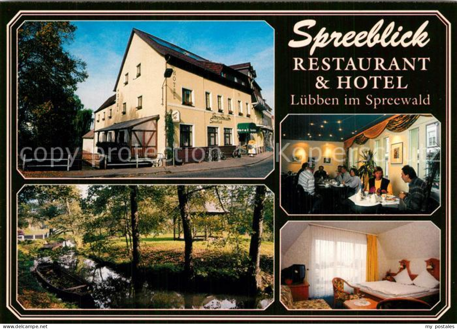 73572102 Luebben Spreewald Restaurant Hotel Spreeblick Fremdenzimmer Natur Luebb - Lübben (Spreewald)