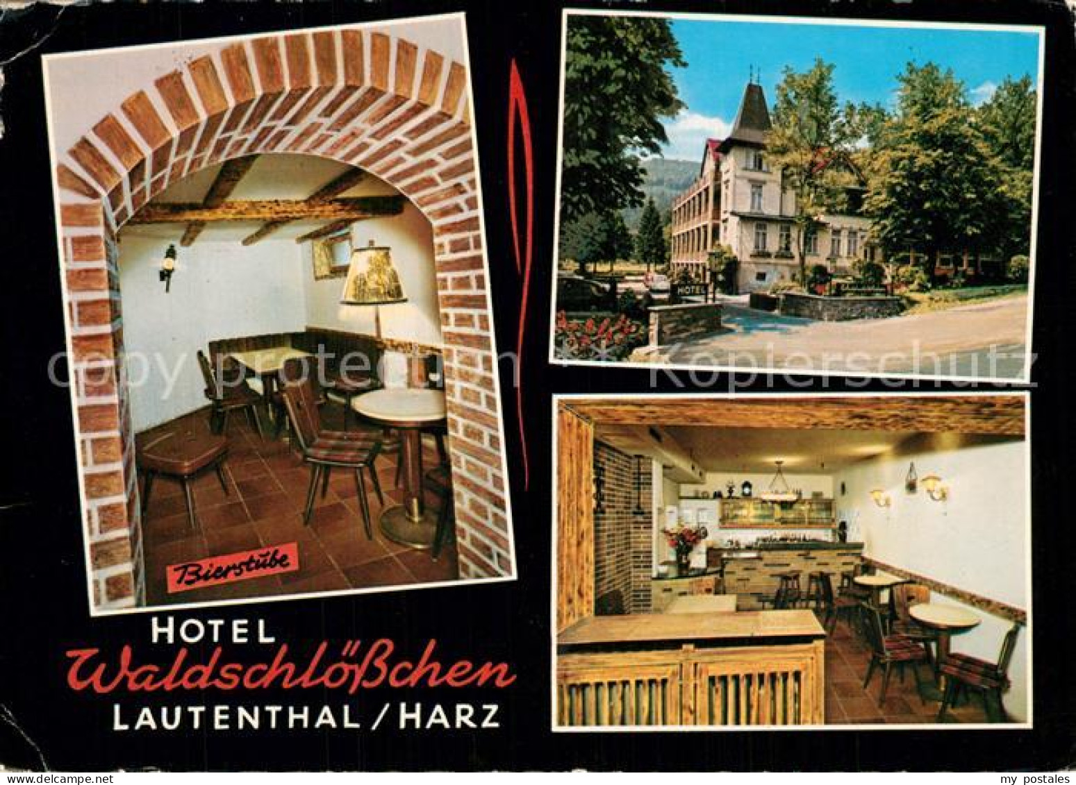 73571983 Lautenthal Harz Hotel Waldschloesschen Bierstube Gaststube Lautenthal H - Langelsheim