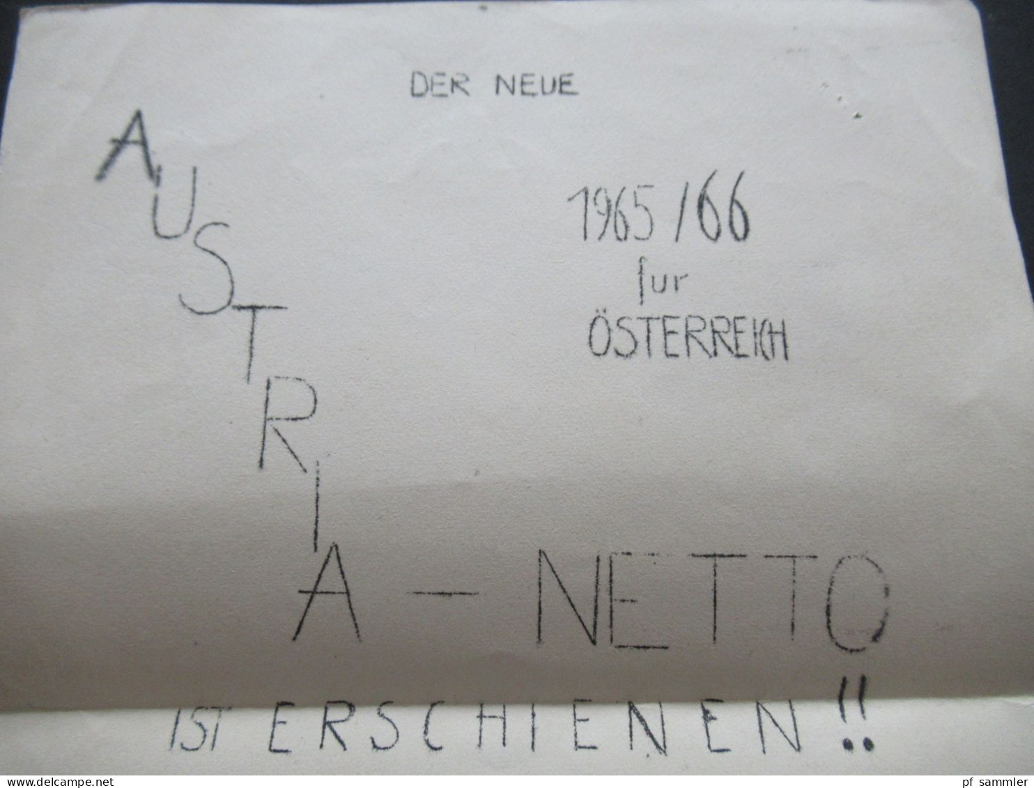 Österreich 1965 Freimarken EF Drucksache Briefmarken Peter Graz Klosterwiesgasse 4 / Austria Netto Ist Erschienen!! - Brieven En Documenten