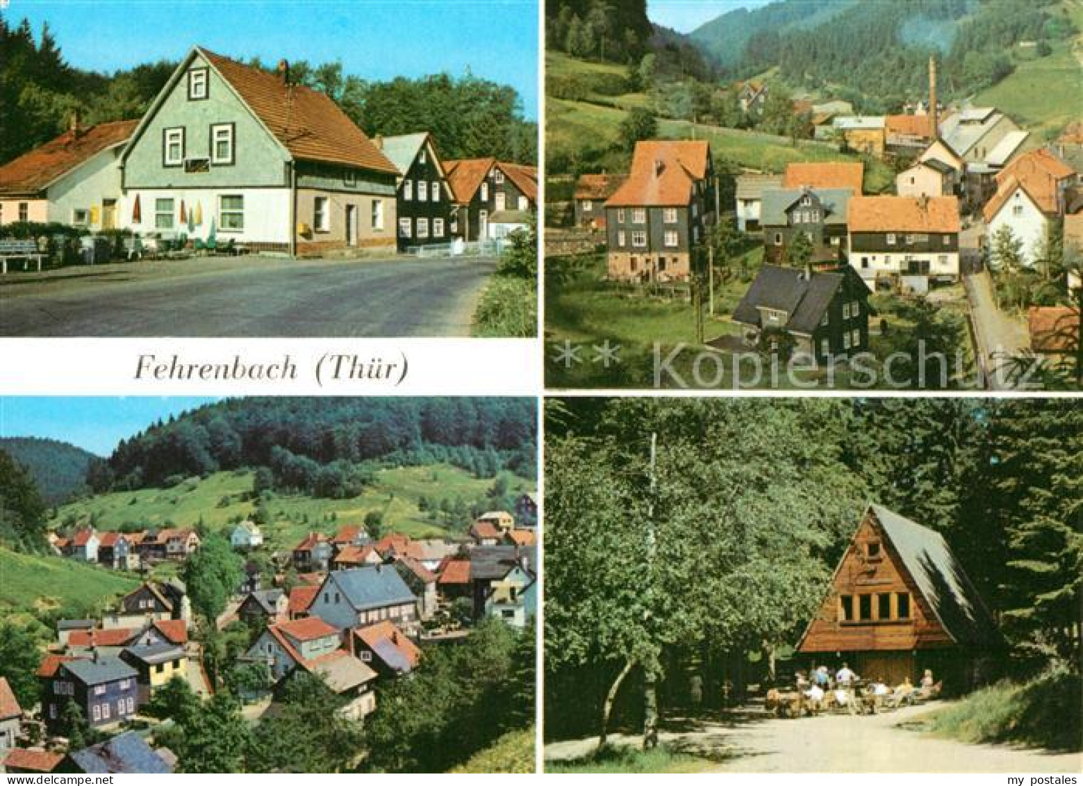 73571566 Fehrenbach Thueringer Wald HOG Rasthof Teilansichten Waldbaude Werraque - Masserberg