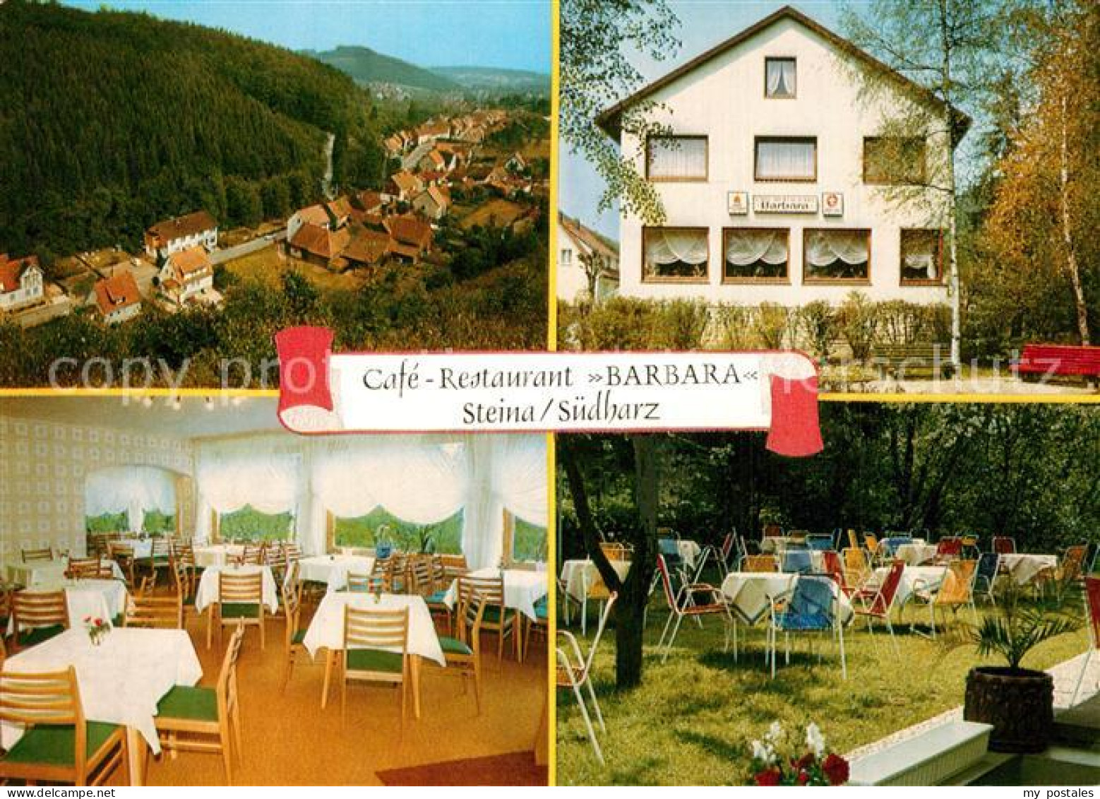 73571506 Steina Suedharz Cafe Restaurant Barbara Gaststube Gartenterrasse Steina - Bad Sachsa