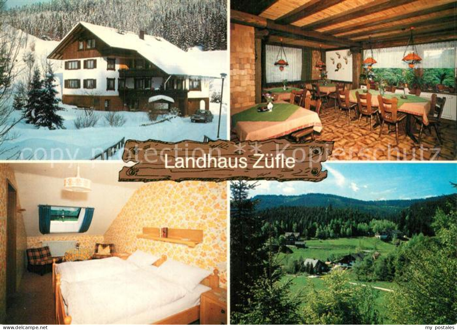 73571470 Baiersbronn Schwarzwald Landhaus Zuefle Gaststube Zimmer Baiersbronn Sc - Baiersbronn