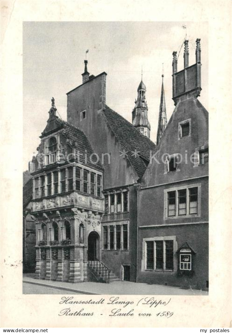 73571127 Lemgo Rathaus Laube Von 1589 Lemgo - Lemgo