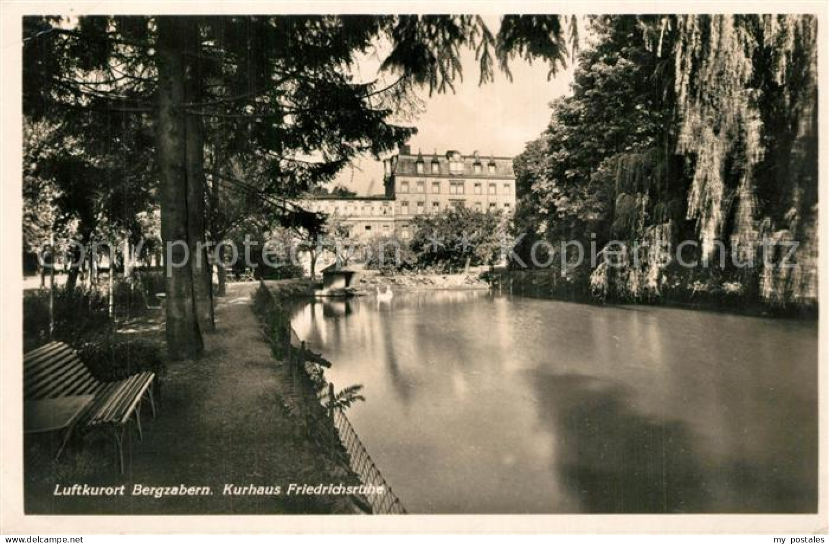 73571007 Bergzabern Bad Kurhaus Friedrichsruhe Bergzabern Bad - Bad Bergzabern