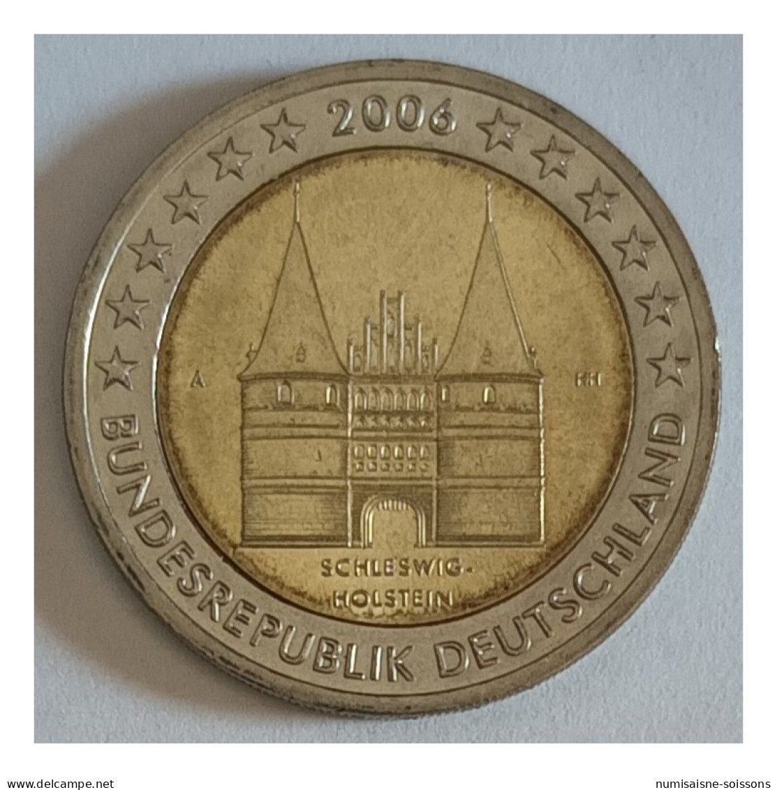 ALLEMAGNE - 2 EURO 2006 - ATELIER A - Berlin - HOLSTENTOR DE LUBECK - SCHLESWIG-HOLSTEIN - FDC - Allemagne