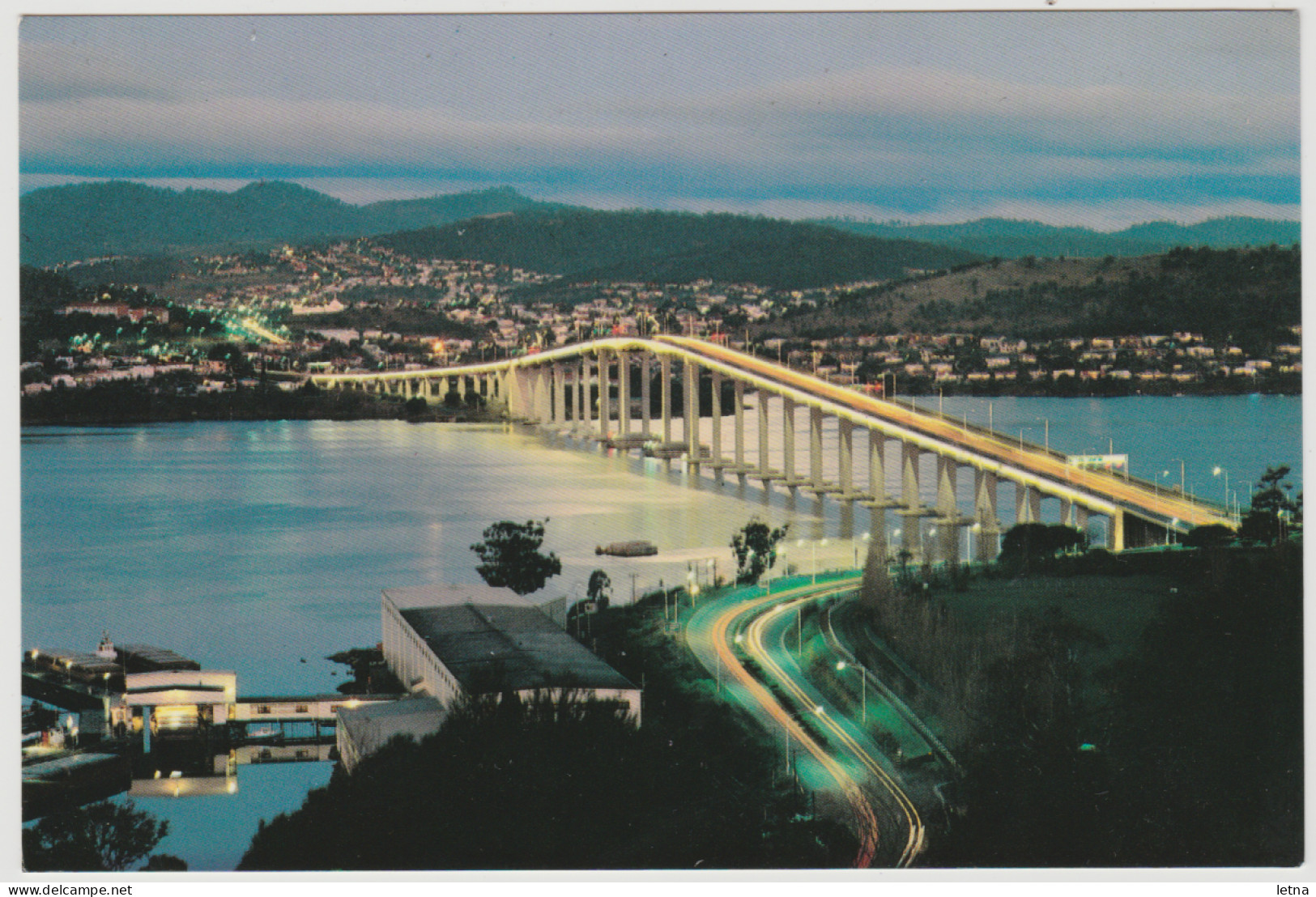 Australia TASMANIA TAS Tasman Bridge HOBART 22c Prepaid Aus Post Postcard 1981 - Hobart