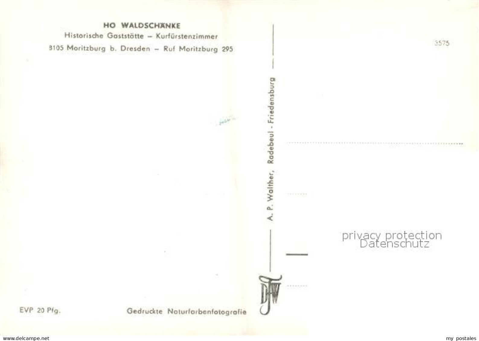 73570327 Moritzburg Sachsen Waldsch?nke Moritzburg Sachsen - Moritzburg