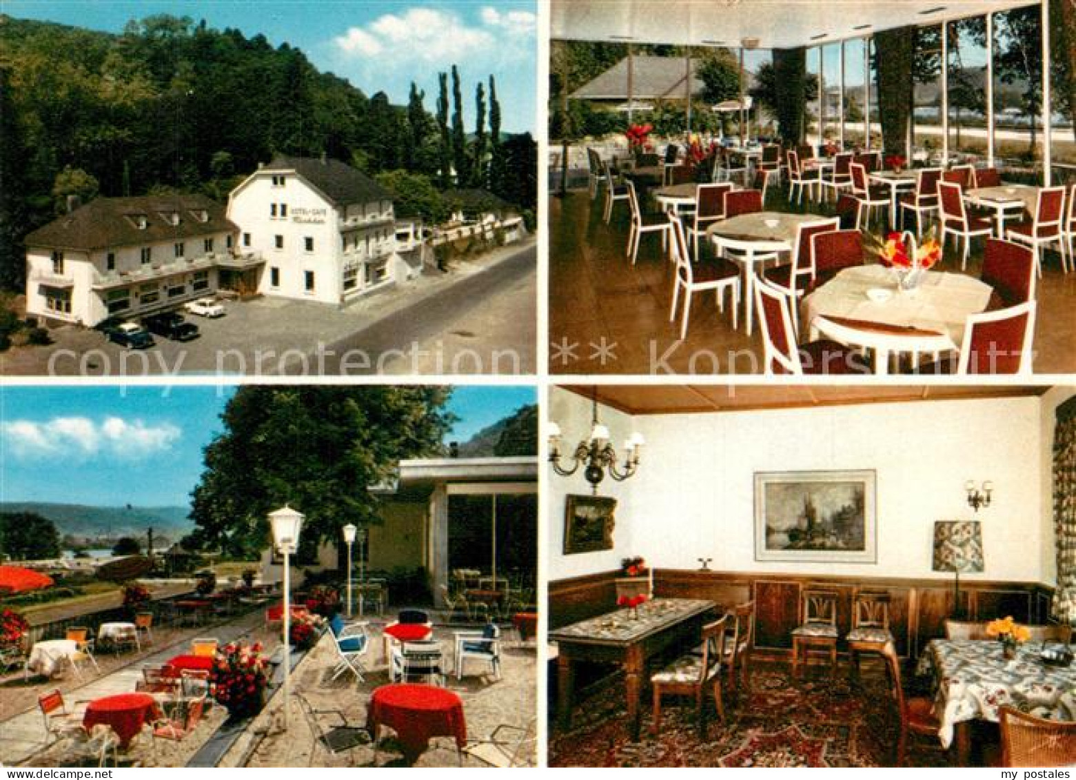 73570106 Bad Breisig Hotel Rheineck Restaurant Terrasse Bad Breisig - Bad Breisig