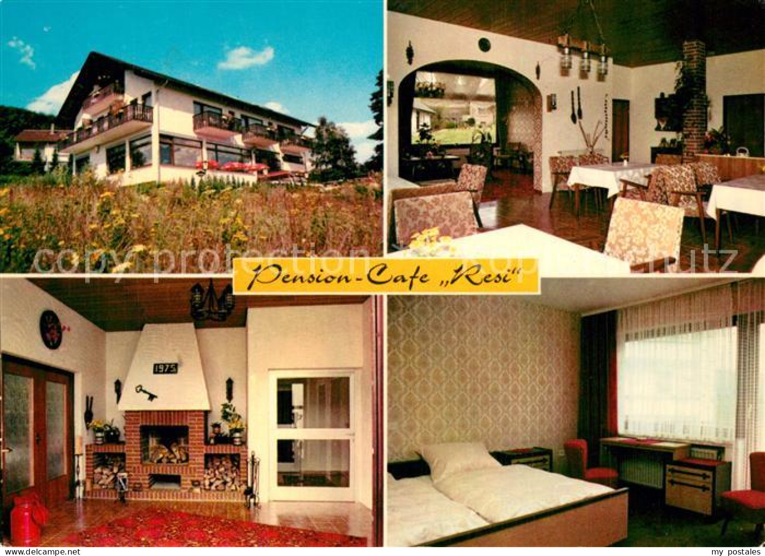 73569898 Beverungen Pension Cafe Resi Gaststube Kaminzimmer Gaestezimmer Beverun - Beverungen