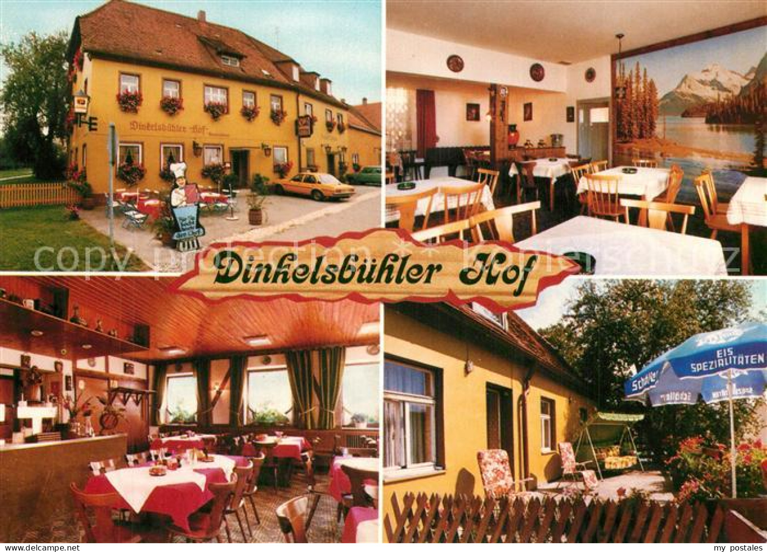 73569765 Dinkelsbuehl Hotel Gasthof Dinkelsbuehler Hof Terrasse Dinkelsbuehl - Dinkelsbuehl