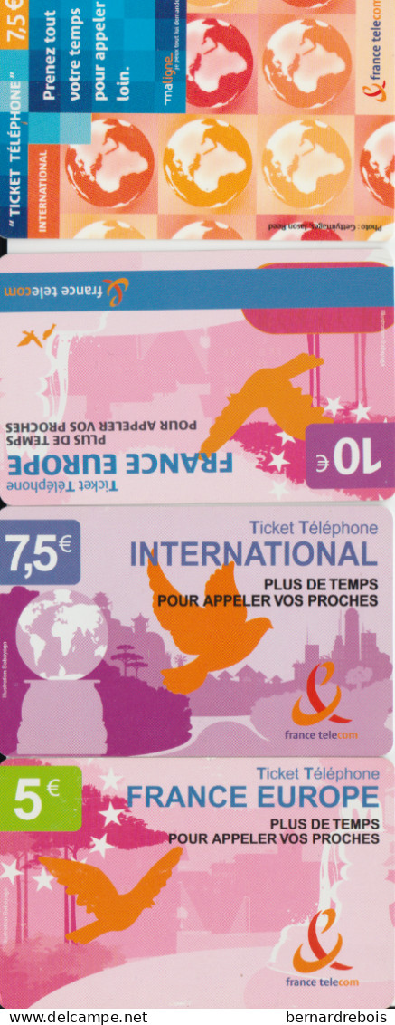 TC28 - 4 TICKETS DIFFERENTS, Pour 1 € - Grecia