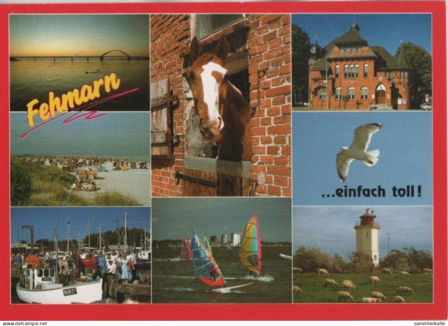 64797 - Fehmarn - 8 Teilbilder - Ca. 1995 - Fehmarn