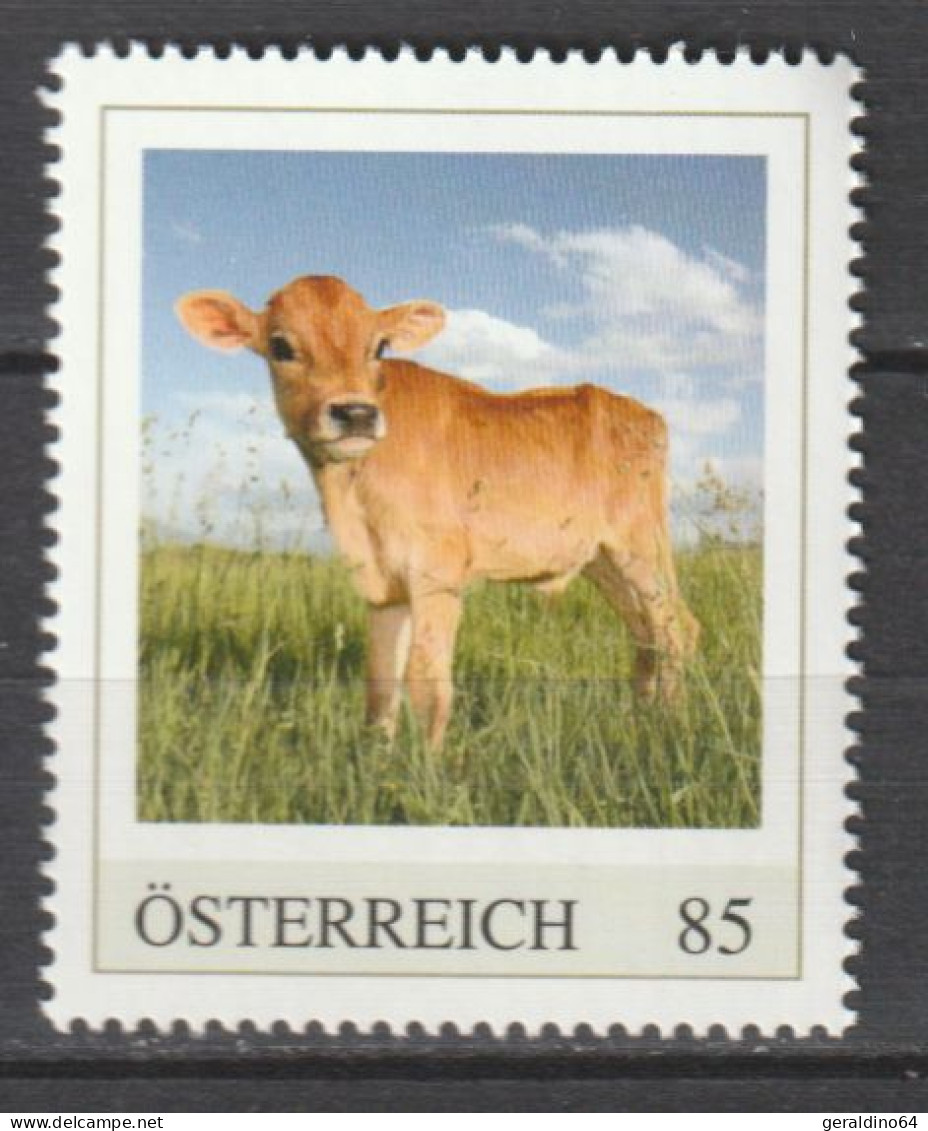 Österreich Personalisierte BM Tierkinder Kalb ** Postfrisch - Personalisierte Briefmarken