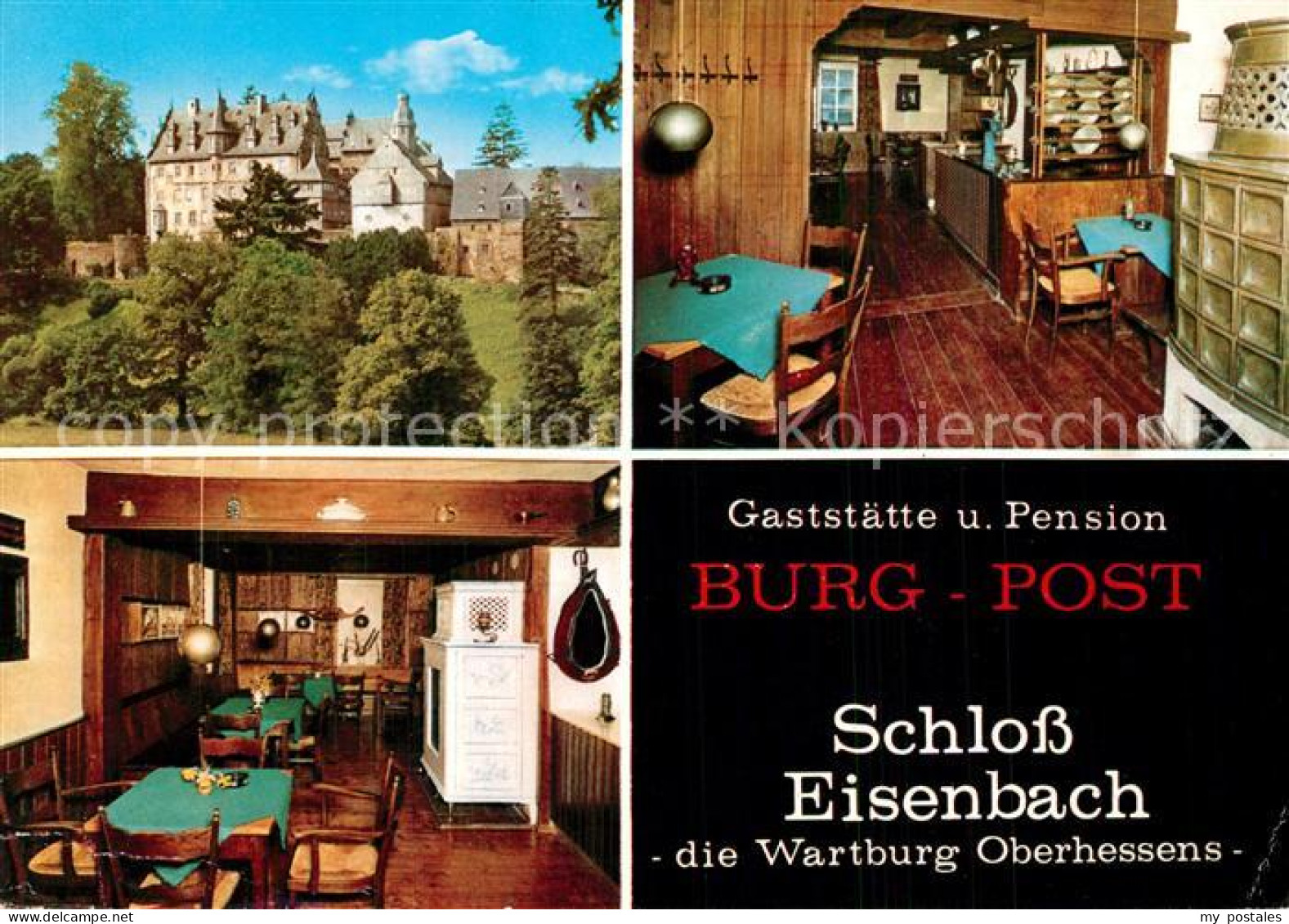 73568890 Schloss Eisenbach Gastst?tte-Pension Burg-Post Schloss Eisenbach - Lauterbach