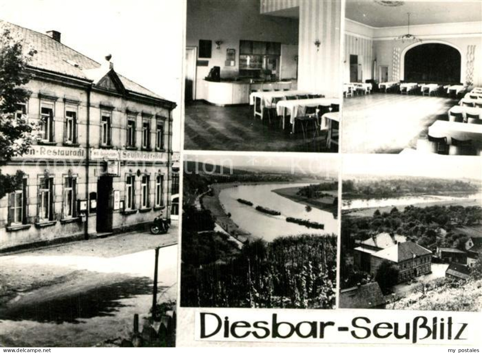 73567207 Diesbar-Seusslitz Restaurant Festsaal Landschaftspanorama Blick Ueber D - Diesbar-Seusslitz