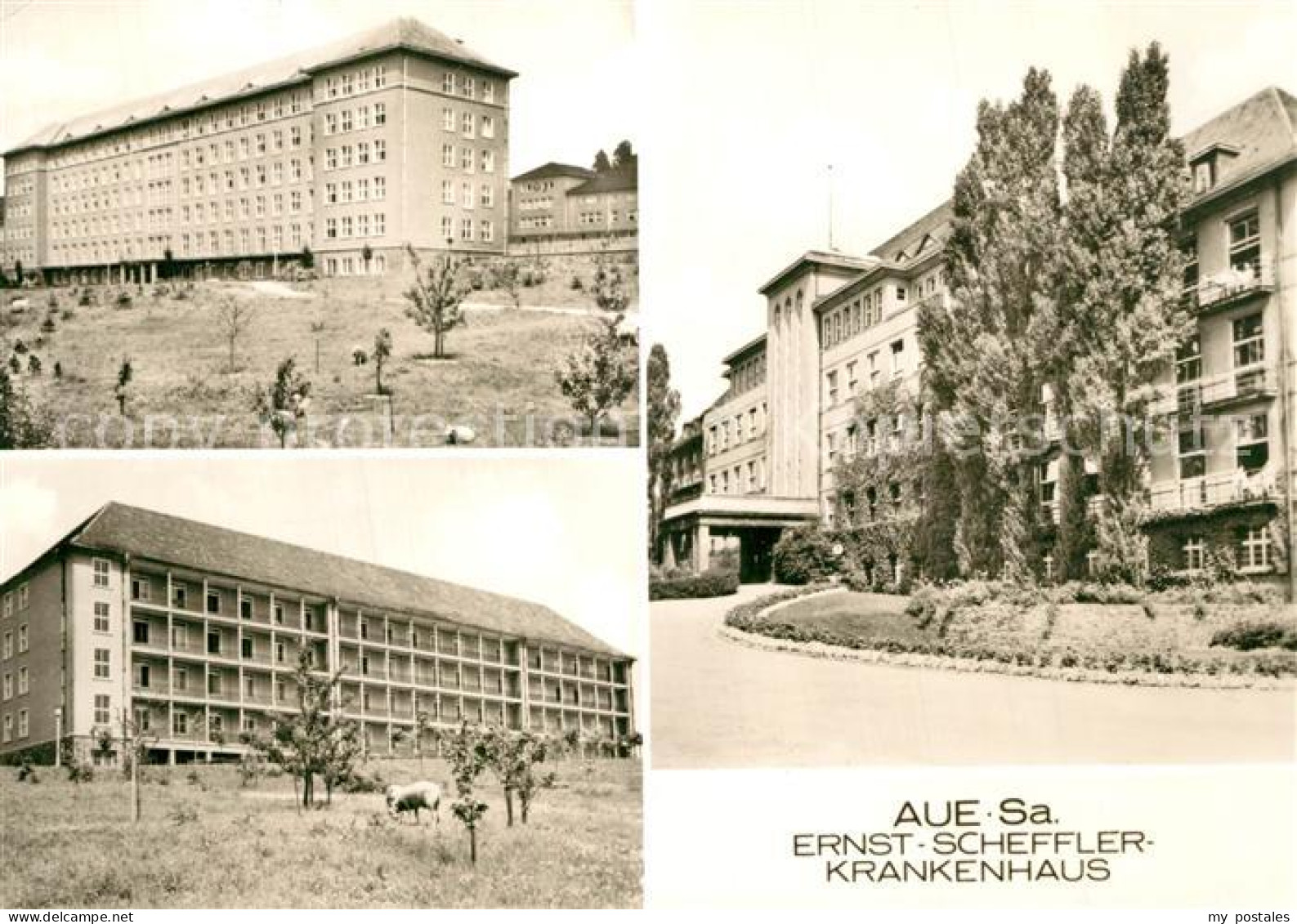 73567197 Aue Sachsen Ernst Scheffler Krankenhaus Aue Sachsen - Aue