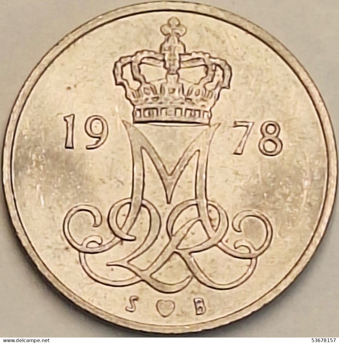 Denmark - 10 Ore 1978, KM# 860.1 (#3748) - Danemark