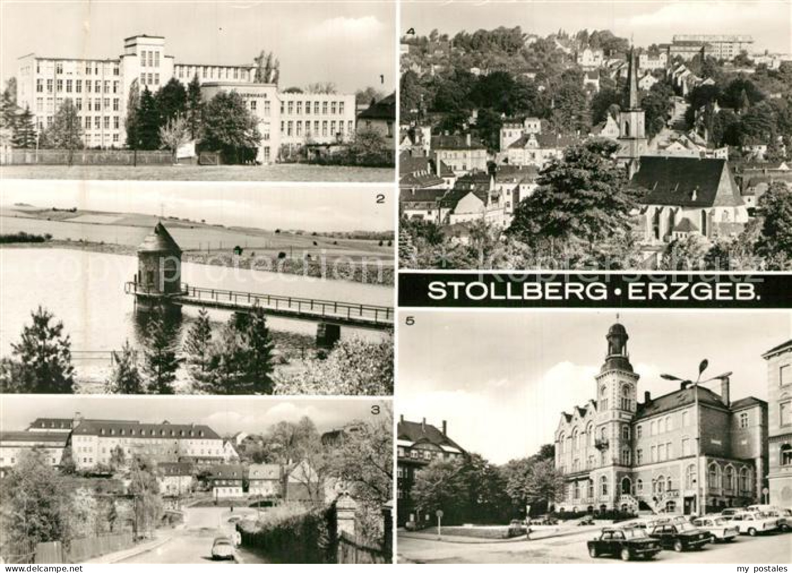 73567123 Stollberg Erzgebirge Bergbaukrankenhaus Querenbachtalsperre Kreiskranke - Stollberg (Erzgeb.)