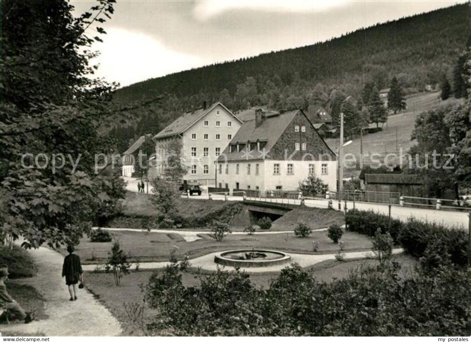 73567116 Wildenthal Eibenstock Teilansicht Park Brunnen Wildenthal Eibenstock - Eibenstock