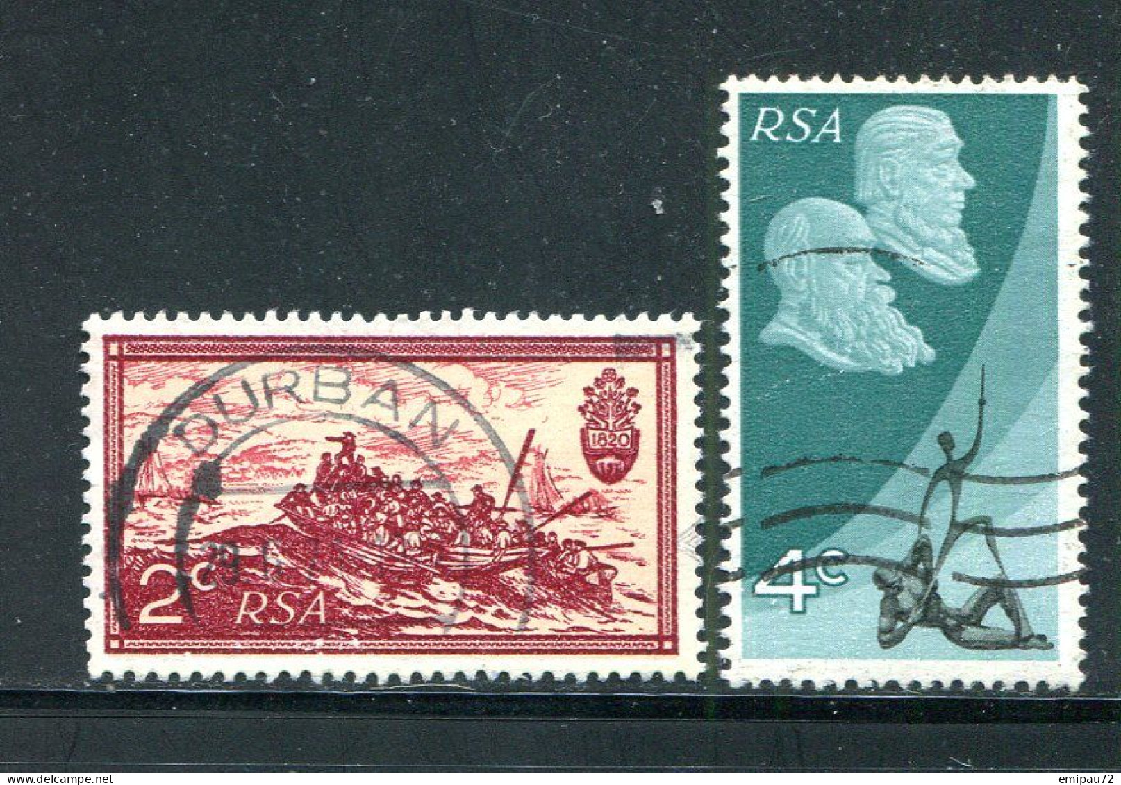 AFRIQUE DU SUD- Y&T N°330 Et 331- Oblitérés - Used Stamps