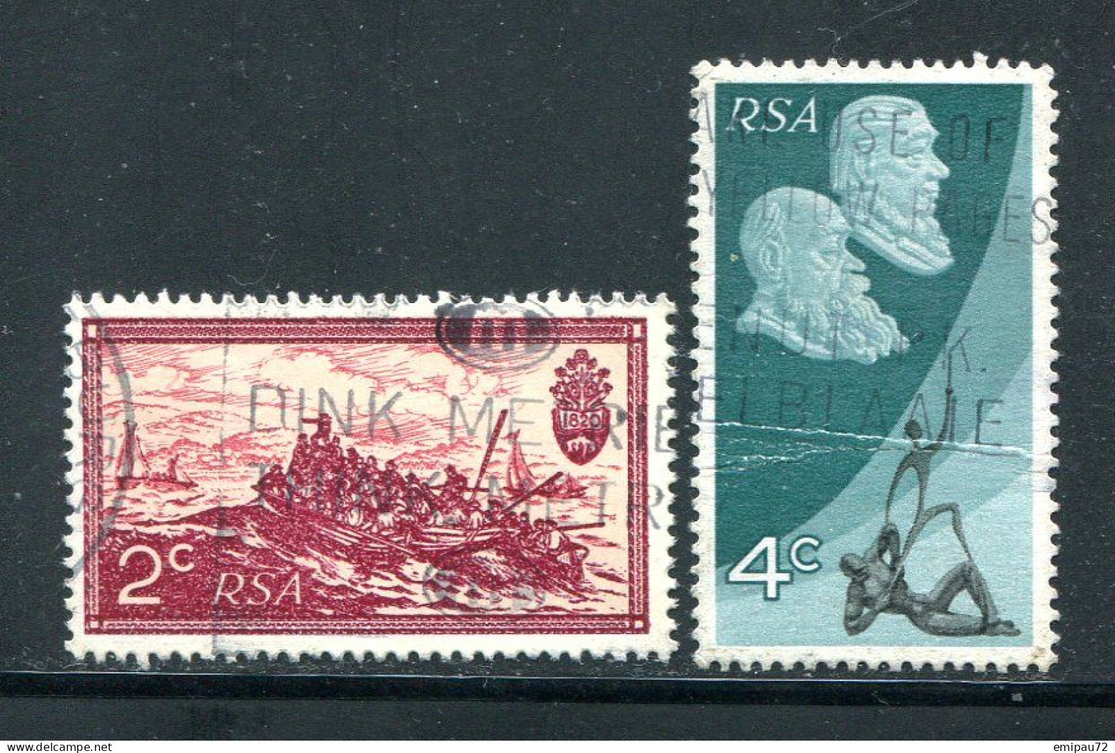 AFRIQUE DU SUD- Y&T N°330 Et 331- Oblitérés - Used Stamps