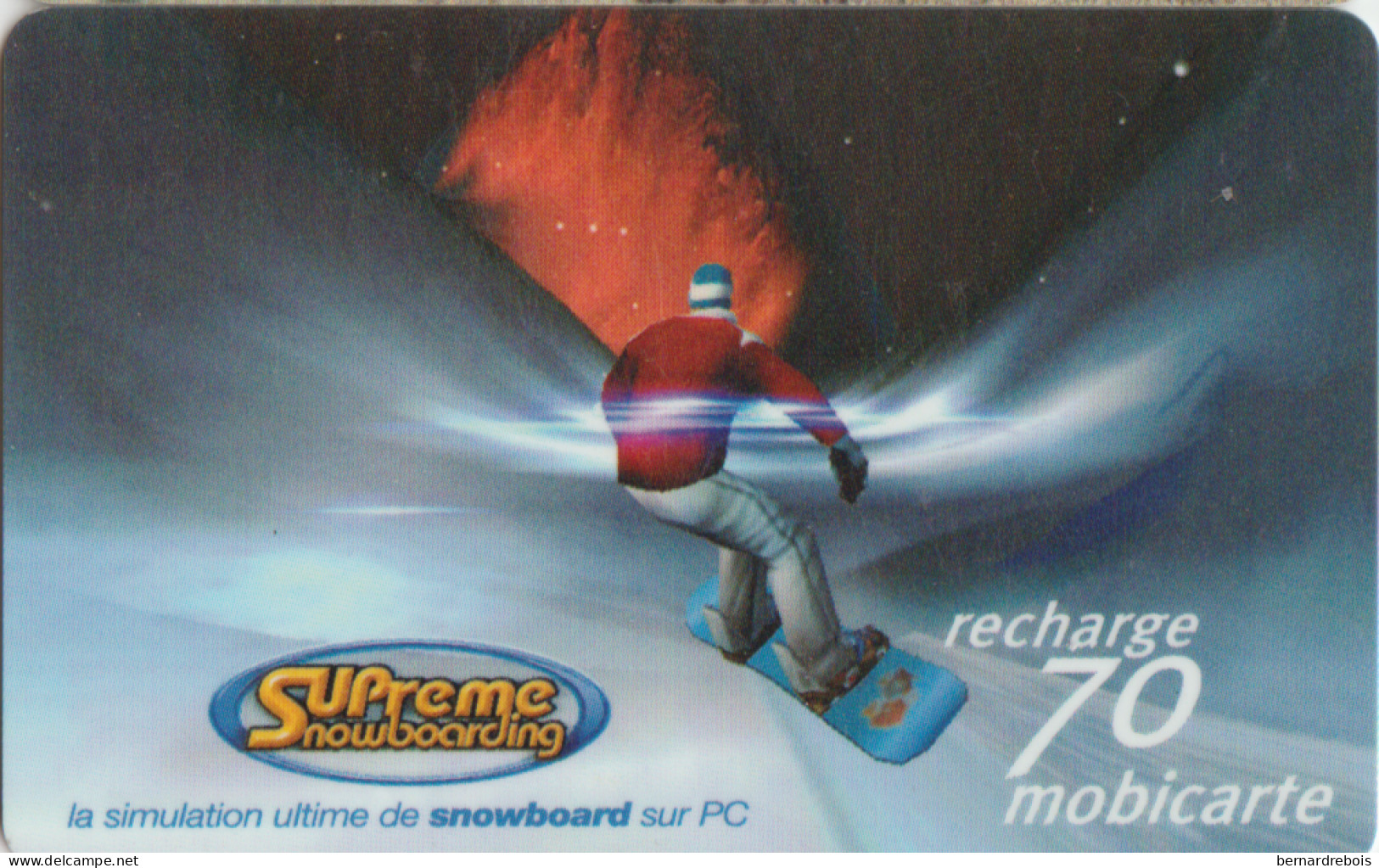 TC27 - MOBI PU38 - SNOWBORD 3 - GOULET, Pour 2 € - Cellphone Cards (refills)