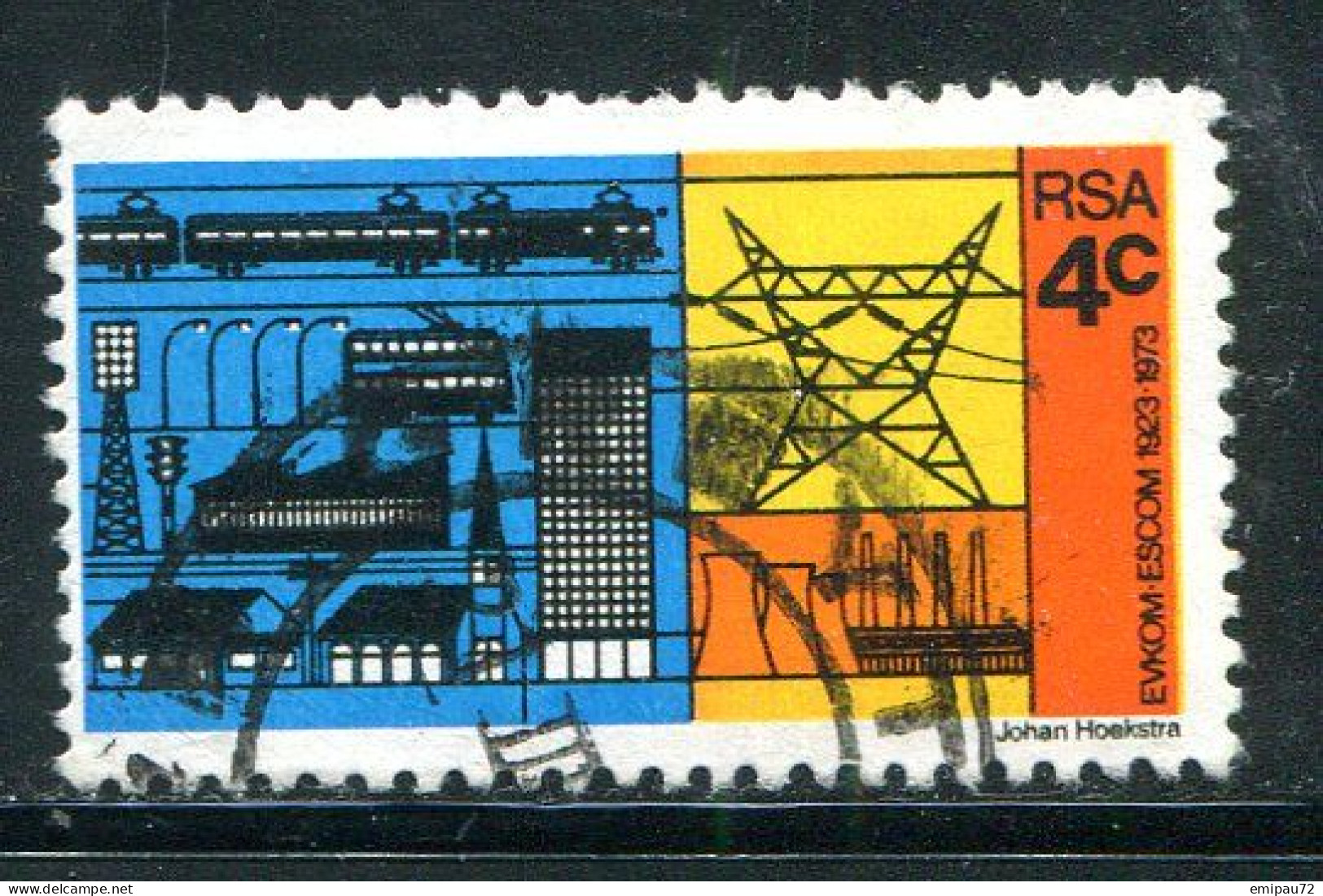 AFRIQUE DU SUD- Y&T N°338- Oblitéré - Used Stamps