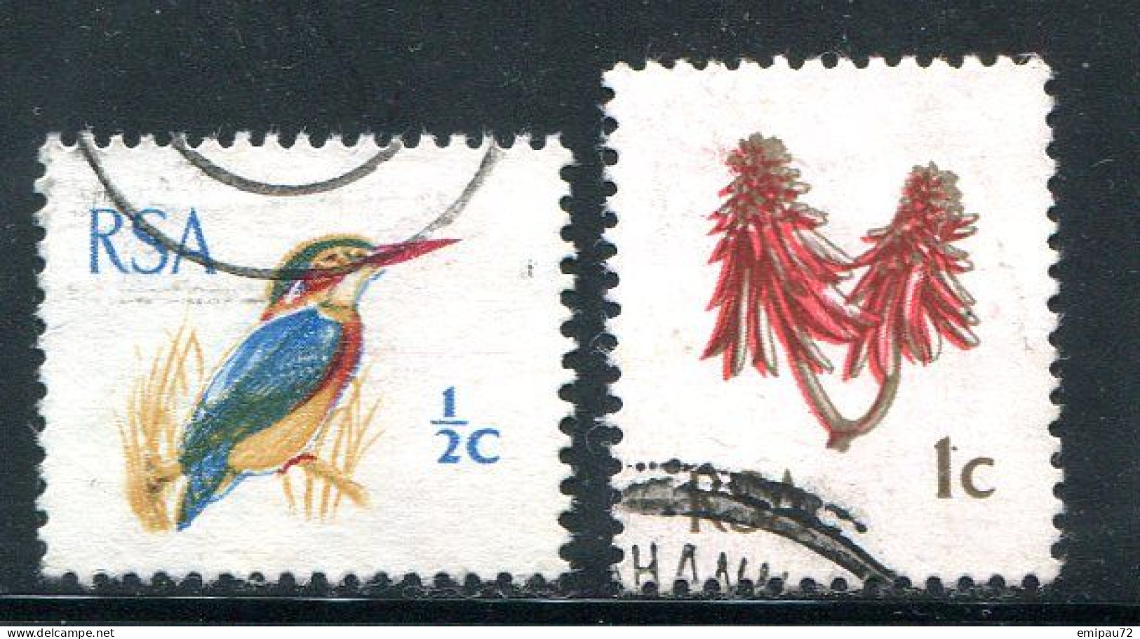 AFRIQUE DU SUD- Y&T N°316 Et 317- Oblitérés - Used Stamps