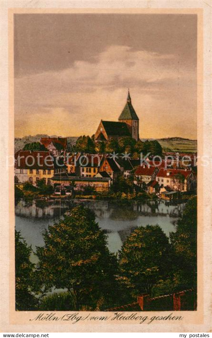 73566209 Moelln Lauenburg Blick Vom Heidberg Moelln Lauenburg - Moelln