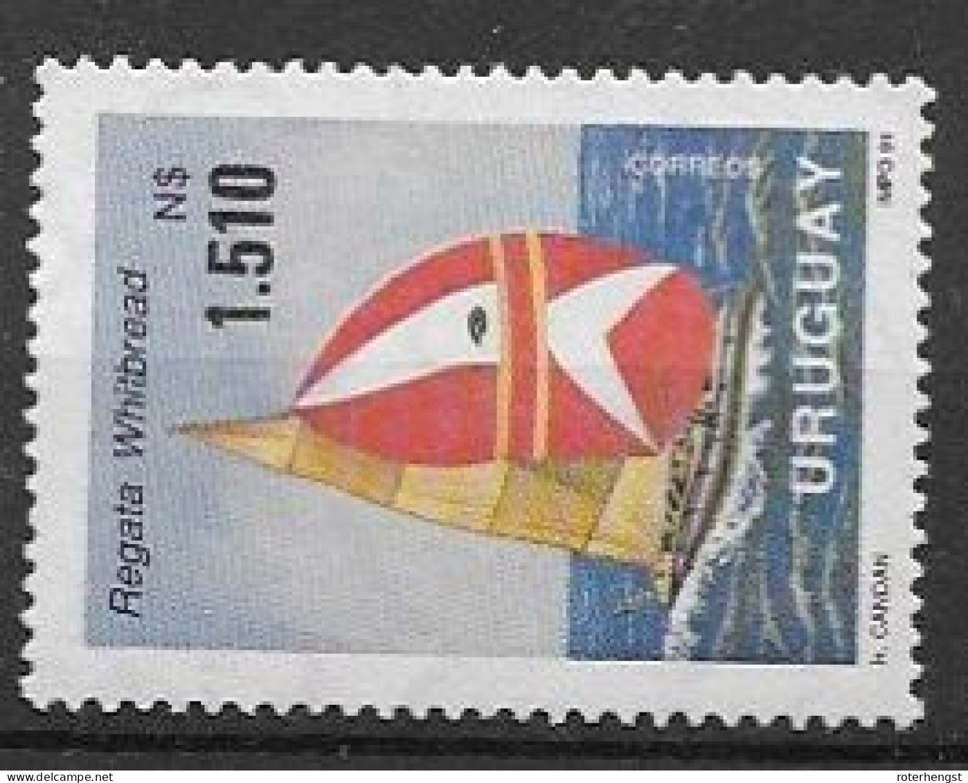 Uruguay Mnh ** 1991 Sailing - Uruguay